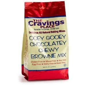 Cravings Place Chocolate Brownie Mix, 20.5 oz  Grocery 