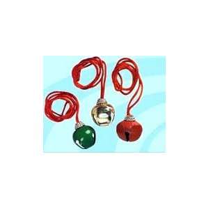 Jingle Bell Necklaces (Quantity3 / Assorted Colors)