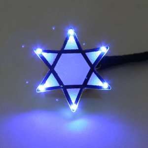  Jewish Flashing Lights on Star of David. For Jewish 
