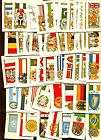 Complete set of Flags and Emblams of the world, Cig Cds