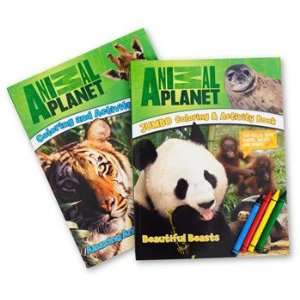 Animal Planet Friends Coloring and Activity Books with Crayons