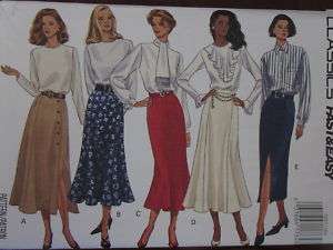 Butterick Pattern 3083 Misses Set of Skirts UNCUT 6 22  