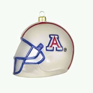  BSS   Arizona Wildcats NCAA Glass Football Helmet Ornament 