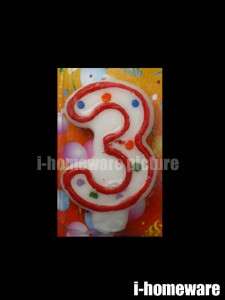 Happy Birthday Number Letter Words Candles Party Gift Supply All in 