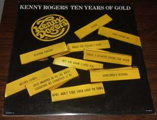   Ten Years of Gold Hits Country Music Vinyl Record Album LP 33  
