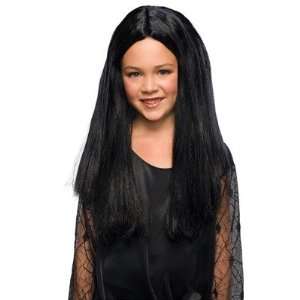  Rubies 50869 The Addams Family Morticia Child Wig Toys 