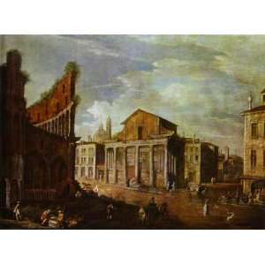  FRAMED oil paintings   Canaletto   24 x 18 inches   Church 