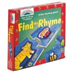  FIND THE RHYME. LEAD FREE.