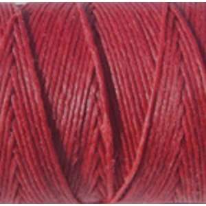  Waxed Irish Linen Country Red. Sold per 10 yards of 2 ply 