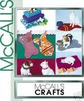 McCalls 3472 CRAFTY PET ACCESSORIES Pattern  