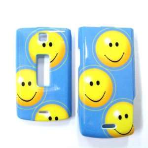  Cuffu Motorola W385 Smart Case  Blue Smiley Face Makes Top 