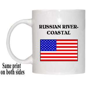  US Flag   Russian River Coastal, California (CA) Mug 