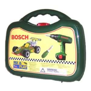  Klein Bosch Pit Stop Case, Racing Car Toys & Games