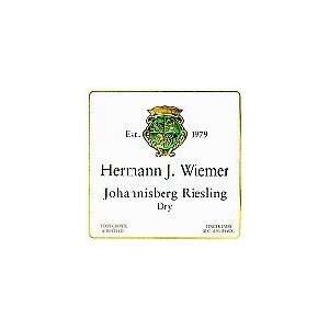  Hermann J. Wiemer Riesling Dry 2010 750ML Grocery 