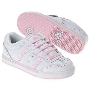 Adio Womens Elm (White/White/Pink 7.5 M)  Sports 