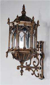 GORGEOUS GOTHIC ALUMINUM WALL SCONCE,SO CHIC  