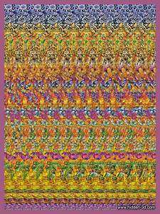   , Ganesha 18x24 Meditation Stereogram 3D Poster 610708556657  