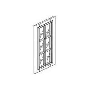  W3042Gd Sienna Rope Wall Glass Doors Furniture & Decor