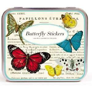  Cavallini & Co. Decorative Label Sticker Set Butterflies 
