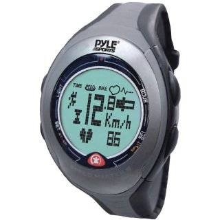 Pyle Sports Digital Biking/ Running Watch with Bicycle Adaptor, Pulse 