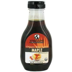 Wholesome Sweeteners, Organic Maple Flavored Blue Agave, 6/11.75 Oz 