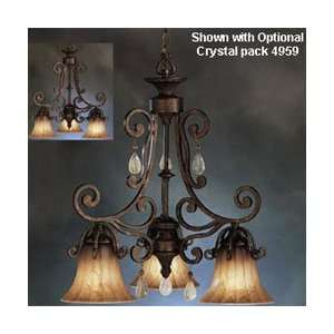   Cottage Grove Chandeliers Mid Sized Carre Bronze