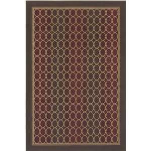   Gold Collection, Soho Area Rug, 7 Feet 9 Inch by 10 Feet 10 Inch, Ruby