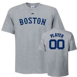  Boston Red Sox   Any Player   Youth Name & Number T shirt 