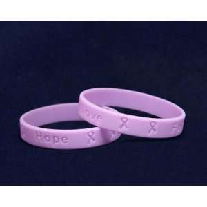   Ribbon Silicone Bracelets   Adult Size (Retail) 