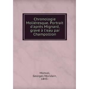   © Ã  leau par Champollion Georges Mondain, 1845  Monval Books