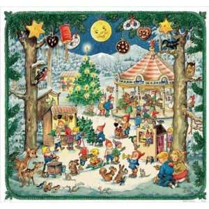  Carousel Advent Calendar (K10419)