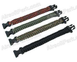 Parachute Survival Emergency Strap Bracelet ACU  