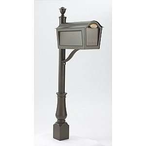  Whitehall Chalet Mailbox Deluxe Package   Bronze