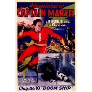  Adventures of Captain Marvel Movie Poster (11 x 17 Inches 