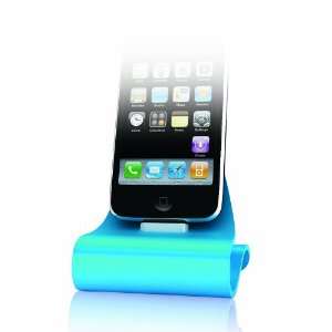   Technologies Icrado Dock/Cradle for iPhone/iPod (Cyan) Electronics