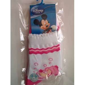  Disney Minnie Socks, White/Fuchsia, 20 22 cm Everything 