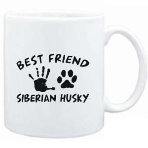  Mug White  MY BEST FRIEND IS MY Siberian Husky  Dogs 