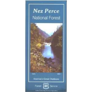 Nez Perce National Forest Map   Waterproof