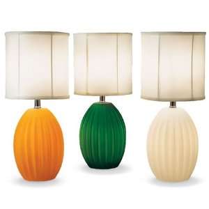  Groovy Melon Table Lamp (WHITE)