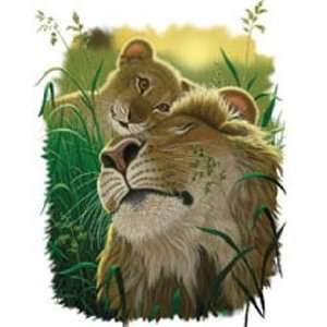  T shirts Animals Wildlife Lion A Fathers Love Xl 