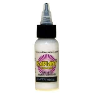  Radiant Colors   Super White   Tattoo Ink 1oz MADE IN USA 