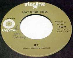Nat King Cole (re 45) Capitol 6179 Jet  