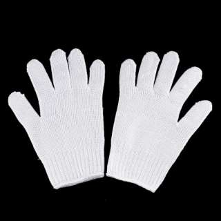 New Anti Slash/Cut/Static Stainless Steel Wire Glove White  