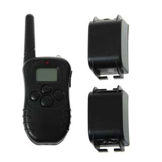 Rechargeable 100LV Shock Remote 2 Dog Training Collar NEW  