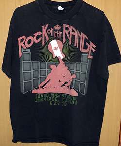 RARE FADED Rock On The Range Winnipeg Canada Concert T Shirt Rancid 