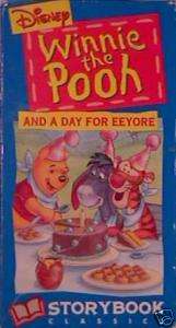 DISNEY WINNIE the POOH & a DAY for EEYORE VHS ~MUST C  