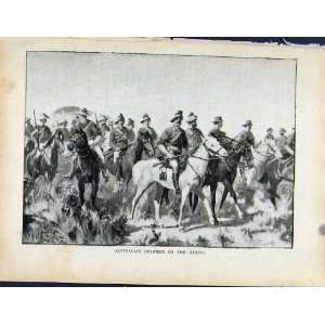 Boer War By Richard Danes Australian Bushmen March