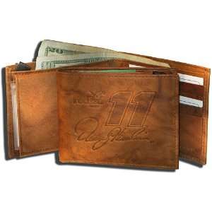  RICO Denny Hamlin Embossed Leather Billfold Wallet   DENNY 