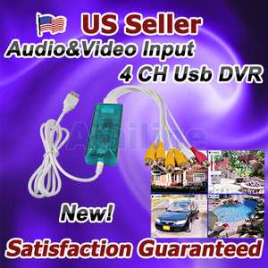 4ch USB Network DVR Security CCTV Camera Audio 1OZ  