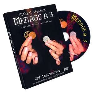   Magic DVD Menage A 3 by Michael Afshin and Roy Kueppers Toys & Games
